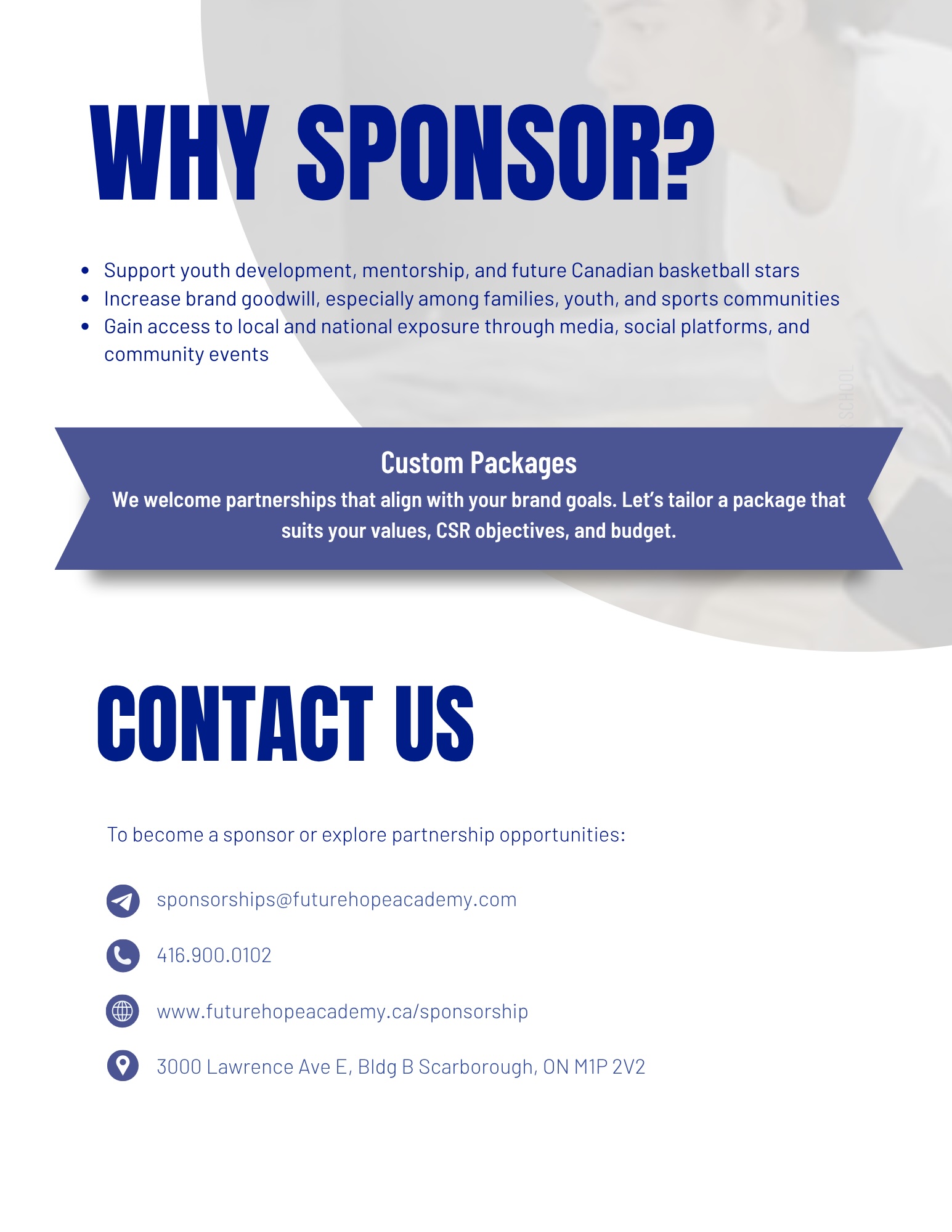 Sponsorship package - 8